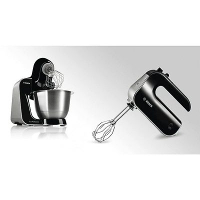 Batidora de mano - BOSCH MFQ4730, 575 W, 5 velocidades, Negro