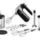 Batidora de mano - BOSCH MFQ4885DE, 575 W, 5 velocidades, Negro