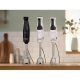 Batidora de mano - BOSCH MSM4W421, 800 W, Totalmente variable velocidades, Negro, Blanco