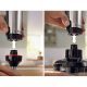 Batidora de mano - BOSCH MSM6M621, 1000 W, 12 velocidades, Negro, Acero inoxidable