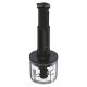Batidora de mano - HAIER HHB5B5 011, 1000 W, 4 velocidades, Negro