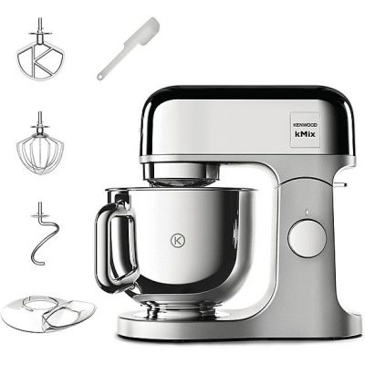 Batidora de mano - KENWOOD KMX760CH, 1000 W, Totalmente variable velocidades, Gris