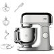 Batidora de mano - KENWOOD KMX760CH, 1000 W, Totalmente variable velocidades, Gris