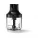 Batidora de mano - PHILIPS HR2685/00, 1200 W, Totalmente variable velocidades, Negro