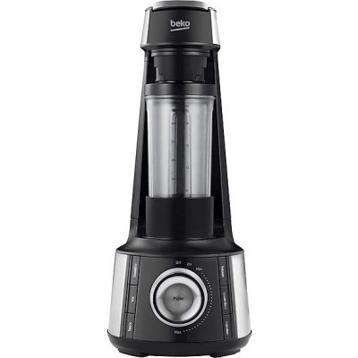 Batidora de vaso - BEKO TBV8106BX, 1000 W, 1.5 l, Negro