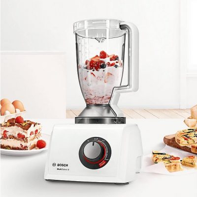 Batidora de vaso - BOSCH MC812W501, 1000 W, 3.9 l, Inox