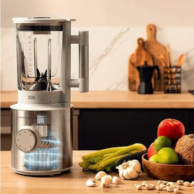 Batidora de vaso - CECOTEC Grand Katana 2700MAX Total Destroy W, 2700 W, 1.8 l, Multicolor
