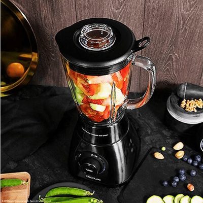 Batidora de vaso - CECOTEC Power Black Titanium 1800 Smart, 1800 W, 2.1 l, Multicolor
