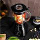 Batidora de vaso - CECOTEC Power Black Titanium 1800 Smart, 1800 W, 2.1 l, Multicolor