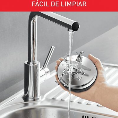 Batidora de vaso - Moulinex Perfectmix Cook LM835D, 1400 W, 2 L, 6 Cuchillas Powelix, Recetas Frías y Calientes, 10 programas, Táctil, Inox.