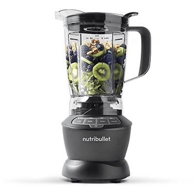 Batidora de vaso - NUTRIBULLET NBF-28400-1003GG, 1200 W, 1.89 l, Negro