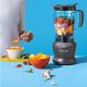 Batidora de vaso - NUTRIBULLET NBF-28400-1003GG, 1200 W, 1.89 l, Negro