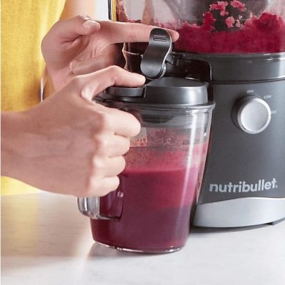 Batidora de vaso - NUTRIBULLET NBJ100G, 800 W, 1.5 l, Inox