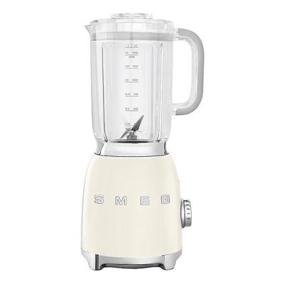Batidora de vaso - SMEG BLF03CREU, 800 W, 1.5 l, Inoxidable