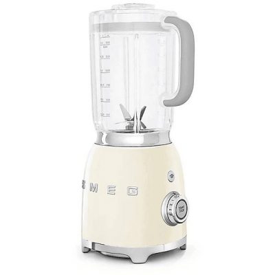 Batidora de vaso - SMEG BLF03CREU, 800 W, 1.5 l, Inoxidable