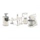 Batidora de vaso - SMEG BLF03CREU, 800 W, 1.5 l, Inoxidable