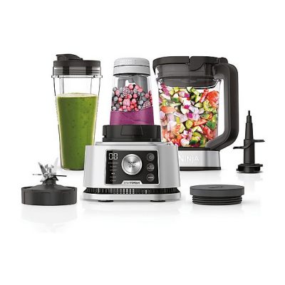 Batidora de vaso - SMEG BLF03PKEU, 800 W, 1.5 l, Verde