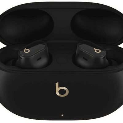 Beats Studio Buds +, Auriculares True Wireless, Cancelación de Ruido, Apple, Android, Negro / Oro
