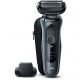 Cortapelos - BRAUN Afeitadora Braun Serie 6 N1200 S Negra, 50 min, Black