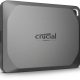 Disco duro externo 2 TB - CRUCIAL CT2000X9PROSSD9, SSD, Not available