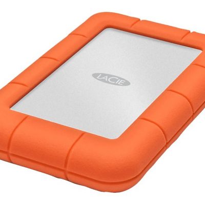 Disco duro externo 2 TB - Lacie Rugged, USB-C 3.0