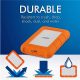 Disco duro externo 2 TB - LACIE STFR2000403, 2,5 ", HDD, Blanco