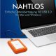 Disco duro externo 5 TB - LACIE STJJ5000400, 2,5 ", HDD, Plateado + naranja