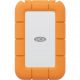Disco duro SSD externo 1TB - Lacie Rugged Mini, 1TB, USB-C, 2.5", Naranja