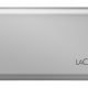 Disco duro SSD externo 1TB - LaCie V2, USB-C, 1.050 MB/s, Plata