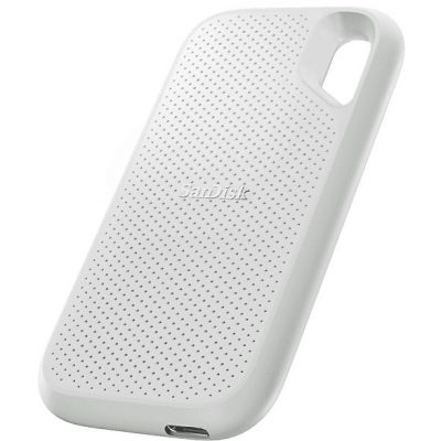 Disco duro SSD externo 1TB - SanDisk Extreme Portable SSD, 2.5", Hasta 1050 MB/s, NVMe, USB 3.2, IP65, Blanco