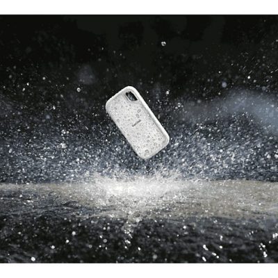 Disco duro SSD externo 1TB - SanDisk Extreme Portable SSD, 2.5", Hasta 1050 MB/s, NVMe, USB 3.2, IP65, Blanco