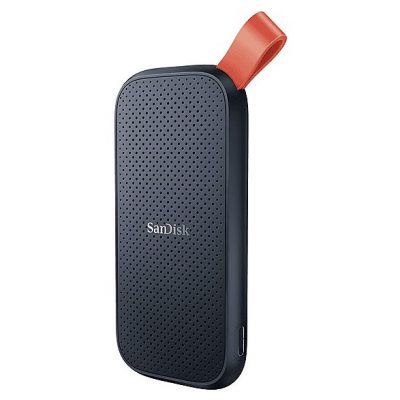 Disco duro SSD externo 1TB - SanDisk Portable SSD, Portátil, USB 3.2 Gen 2, Lectura de hasta 800 MB/s, Gancho de goma, Gris