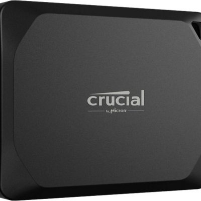 Disco duro SSD externo 2 TB - Crucial X10 Pro Portable SSD, Velocidad de lectura y escritura hasta 2100 MB/s, IP55, Negro