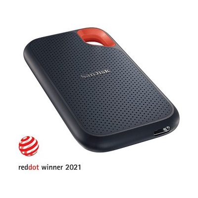Disco duro SSD externo 2TB - SanDisk Extreme Portable SSD, 2.5", Hasta 1050 MB/s, NVMe, USB 3.2, IP65, Gris