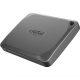 Disco duro SSD externo 4 TB - Crucial X9 Pro, USB 3.2 Gen-2 (10Gb/s), Velocidad Lectura y Escritura de hasta 1050 MB/s, Plug-and-play, Gris