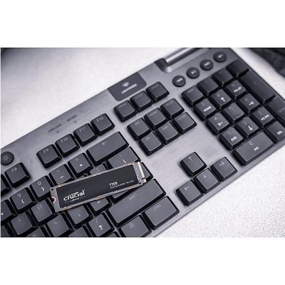 Disco duro SSD interno 1 TB - CRUCIAL CT1000T705SSD3, Interno, Negro