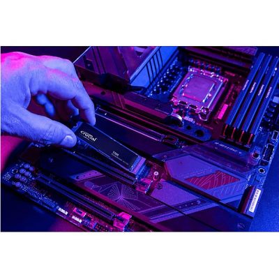 Disco duro SSD interno 1 TB - CRUCIAL CT1000T705SSD3, Interno, Negro