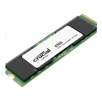 Disco duro SSD interno 1 TB - CRUCIAL E100, Interno, Negro