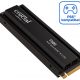 Disco duro SSD interno 1 TB - CRUCIAL Isco duro interno solido ssd crucial t500 1tb pcie nvme 4.0 x4 con hs, Interno, Not available