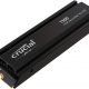 Disco duro SSD interno 1 TB - CRUCIAL Isco duro interno solido ssd crucial t500 1tb pcie nvme 4.0 x4 con hs, Interno, Not available