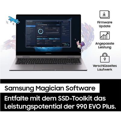 Disco duro SSD interno 1 TB - SAMSUNG MZ-V9S1T0, Interno, Negro