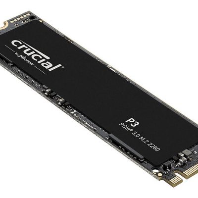 Disco duro SSD interno 1000 GB - CRUCIAL P3 1000GB 3D NAND NVME PCIE M.2INT SSD, Interno, Negro