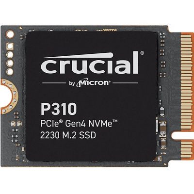 Disco duro SSD interno 2 TB - Crucial P310 PCIe Gen4 2230 NVMe M.2, Interno, Velocidad de lectura hasta 7100 MB/s, Negro