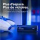 Disco duro SSD interno 2 TB - CRUCIAL P510 PCIe Gen5 NVMe con Heatsink, Interno, Negro