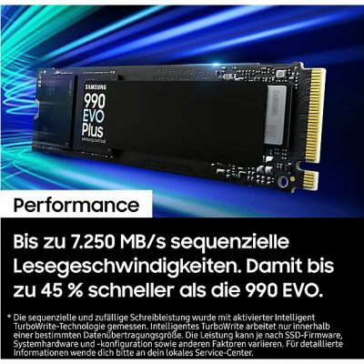 Disco duro SSD interno 2 TB - SAMSUNG MZ-V9S2T0BW, Interno, Negro