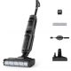 Fregona eléctrica  - Rowenta X Clean 4 GZ5035, 2 en 1, Aspira y friega, Sin cables, 200 W, Smart, Autonomía 50 min, Autolimpieza, Negro
