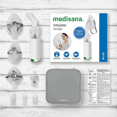 INHALADOR - MEDISANA IN 530, Batería/s No, Blanco