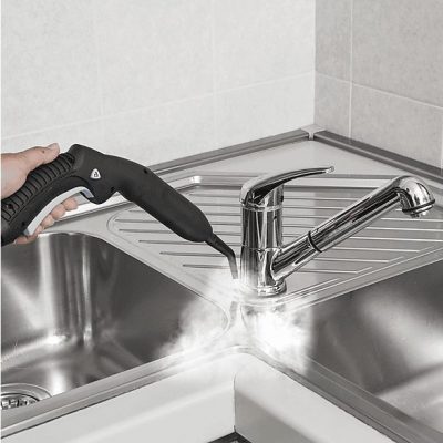 Limpiador de vapor - ARIETE 4145, 1500 W, 1,2 l, 5 barbar, Blanco