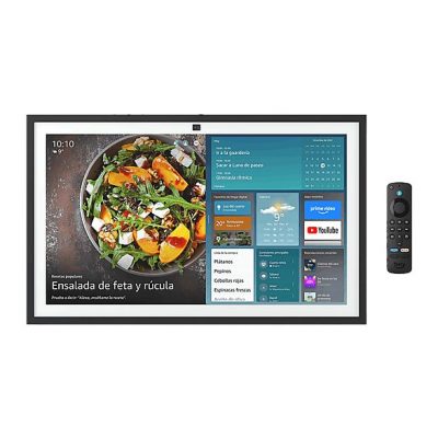 Pantalla inteligente con Alexa - Amazon Echo Show 15, Full HD de 15.6", con Alexa, Fire TV integrado y mando por voz Alexa, Negro