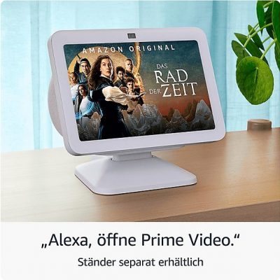Pantalla inteligente con Alexa - AMAZON ECHO SHOW 8 (3N GEN) BLACK, Bluetooth, Amazon Alexa, zwart